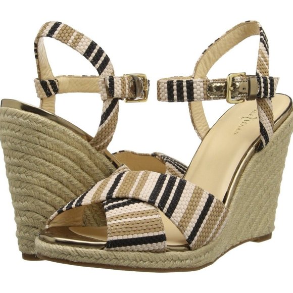 Cole Haan Strappy Wedge Sandals, BNIB - Picture 1 of 9